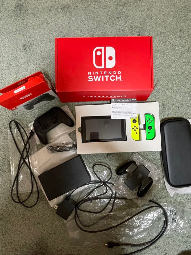 Nintendo Switch 本体 proコントローラー付き
