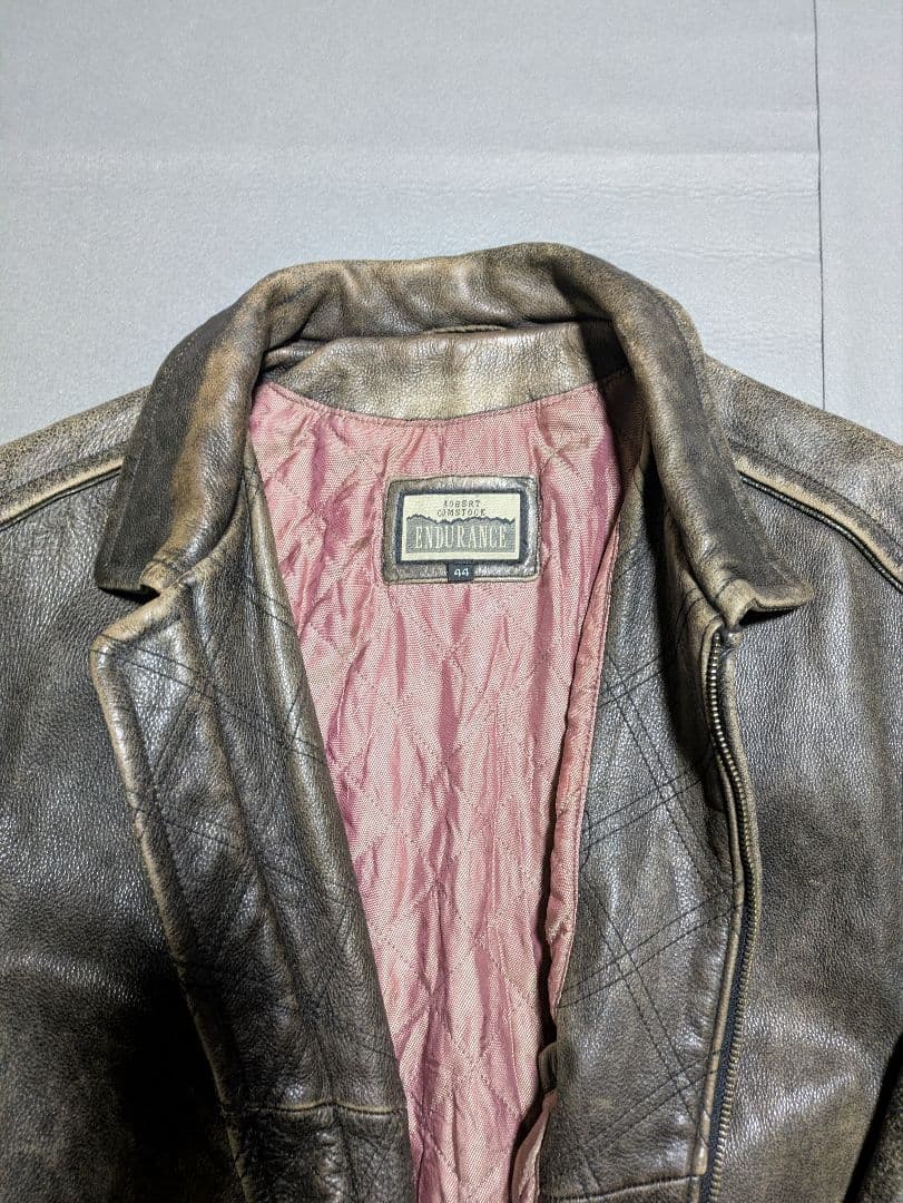 古着　レザージャケット