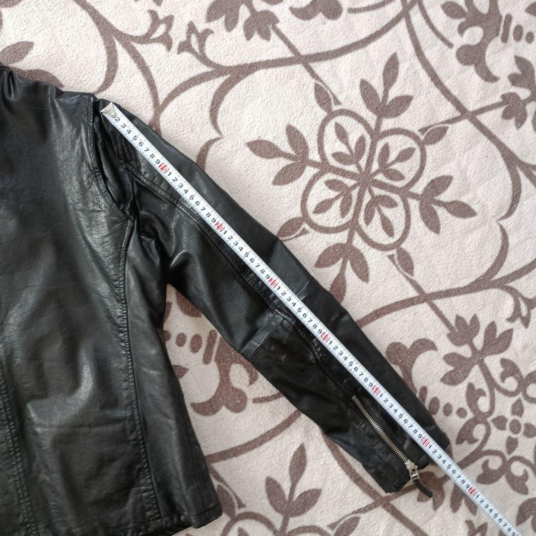 専用　ヴァンキッシュ　ライダースジャケット　シングル　レザー