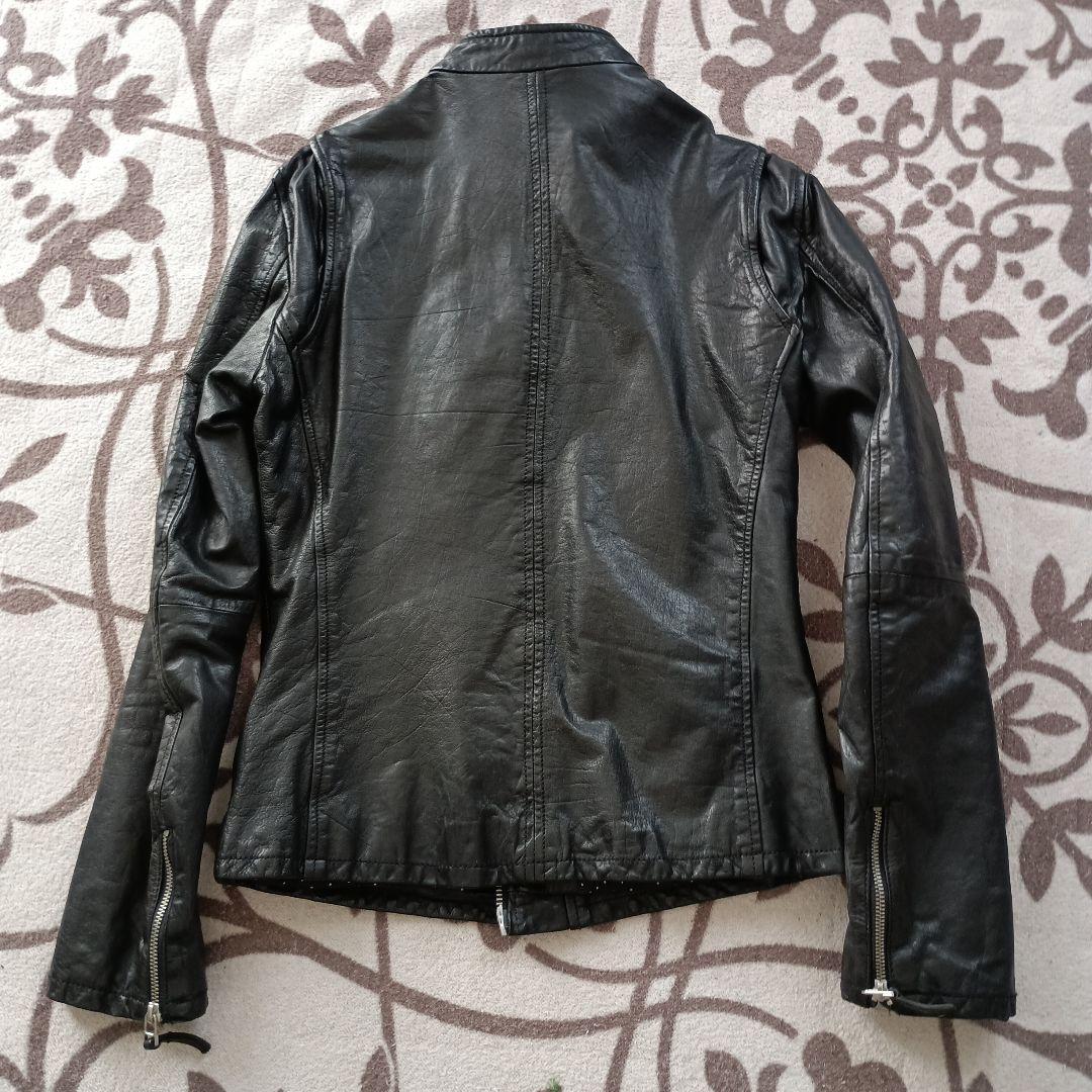 専用　ヴァンキッシュ　ライダースジャケット　シングル　レザー