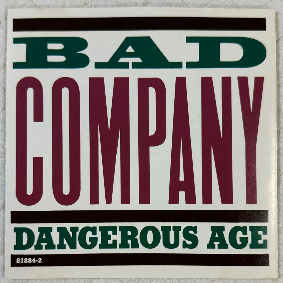 BAD COMPANY / バッド・カンパニー / デインジャラス・エイジ