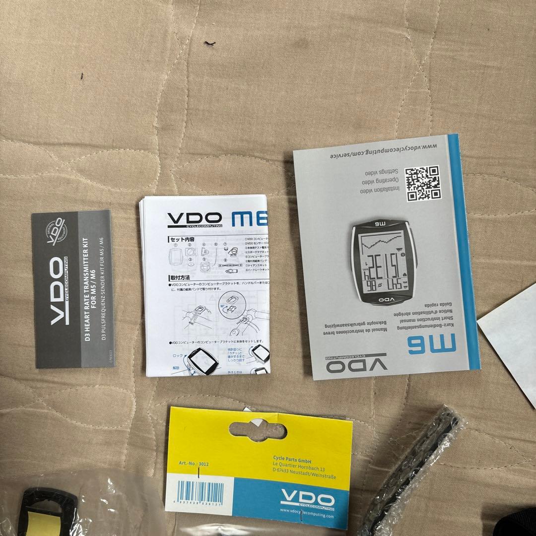 VDO M6 WL ワイヤレスサ イクルコンピューター