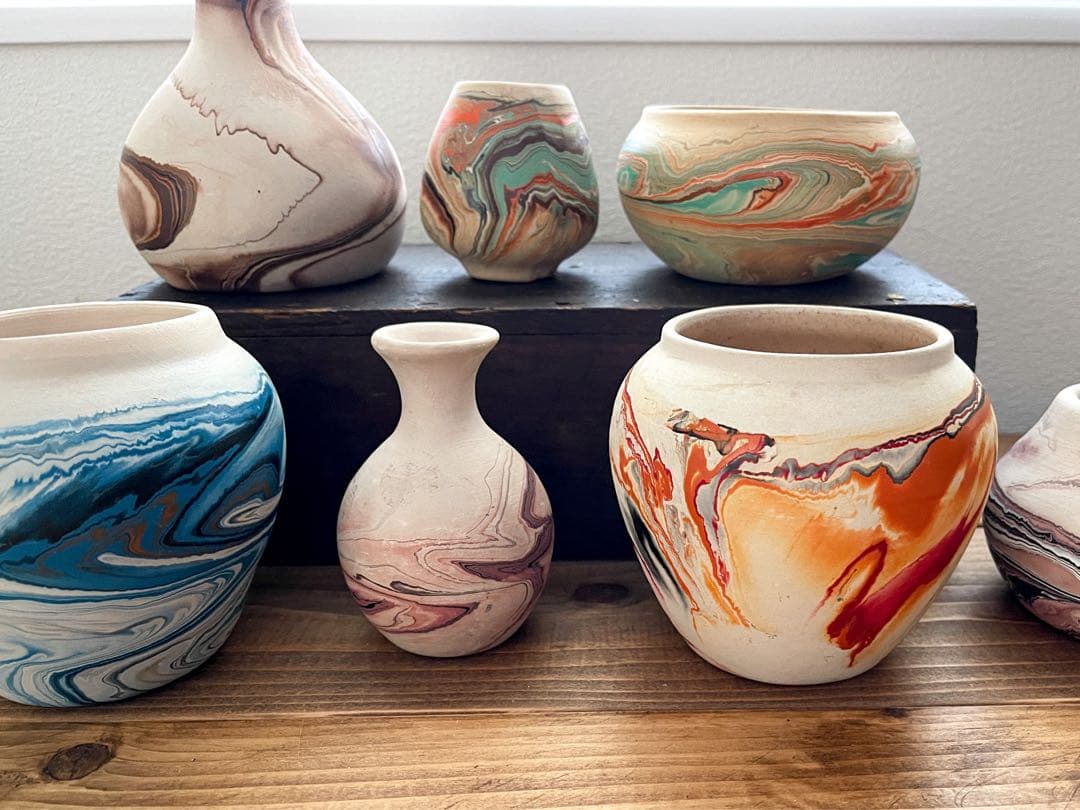 NEMADJI POTTERY ネマジ ヴィンテージ陶器 USA製 アンティーク