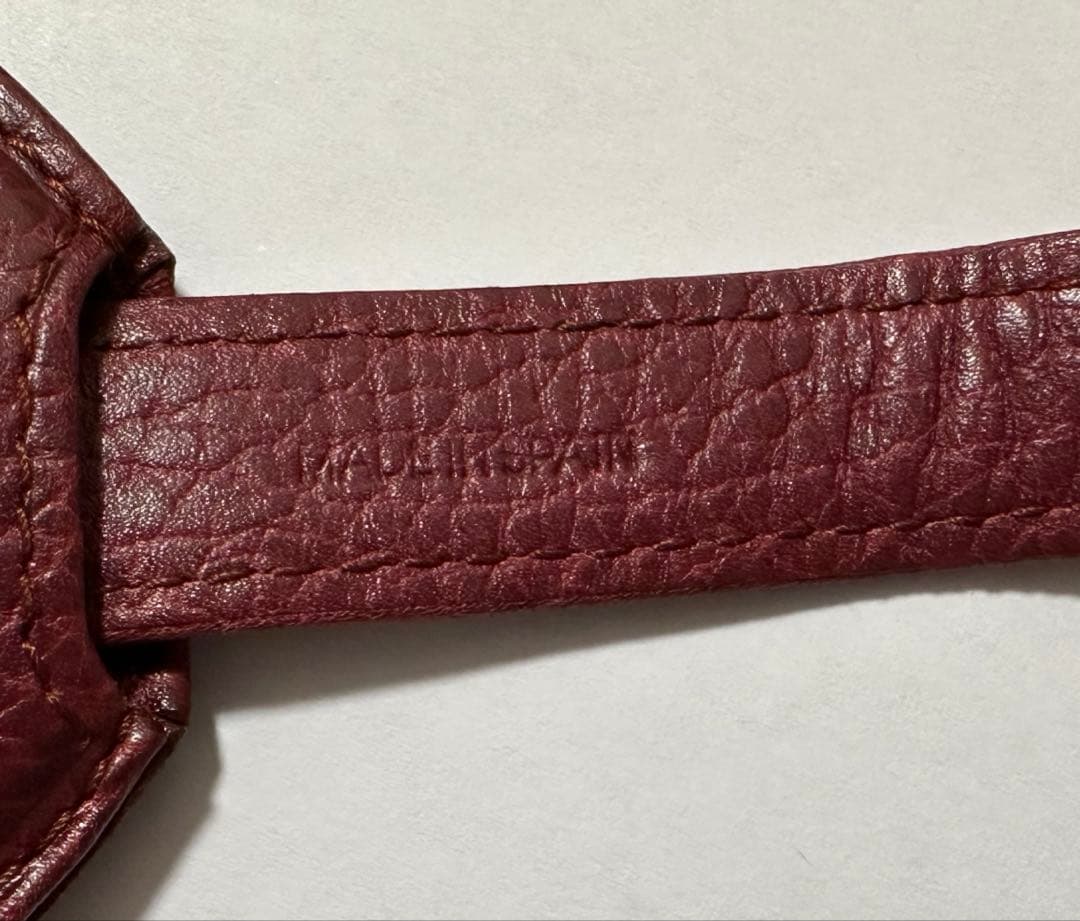 Cartier カルティエ バーガンディ レザー 本革 キーケース