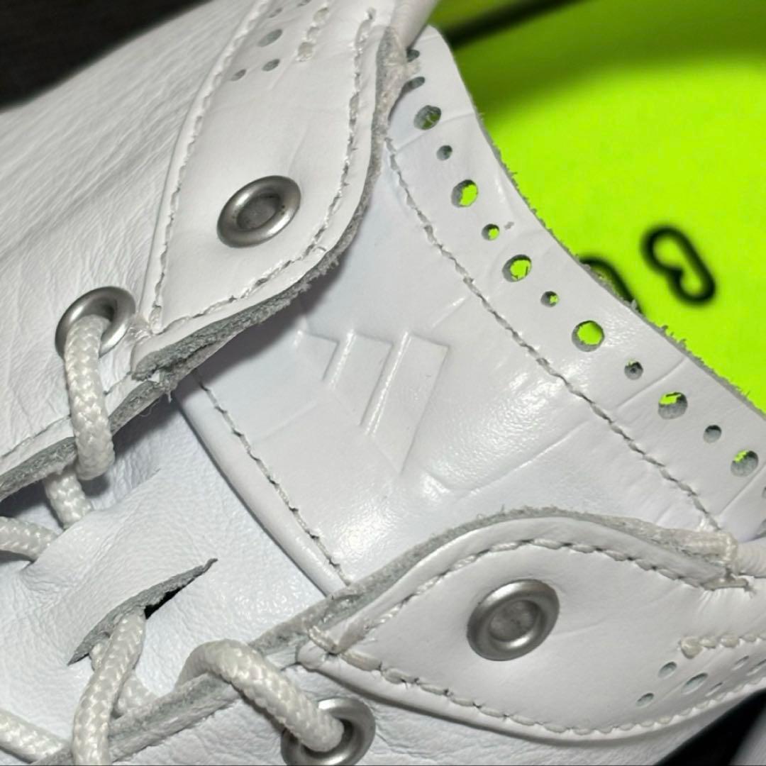 25cm adidas Golf MC80 ゴルフシューズ ID4748 白