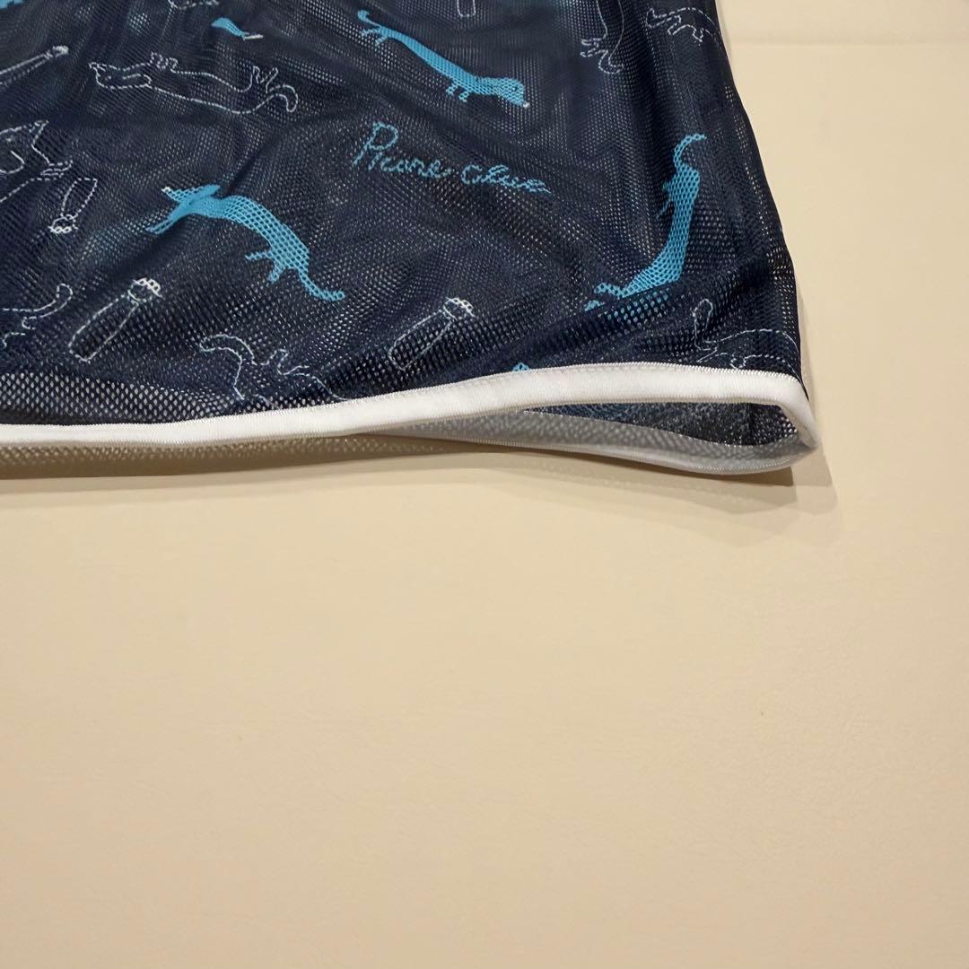 美品✨PICONE CLUB ダックス柄メッシュ速乾ブルゾン ゴルフ 春夏 Ⅱ