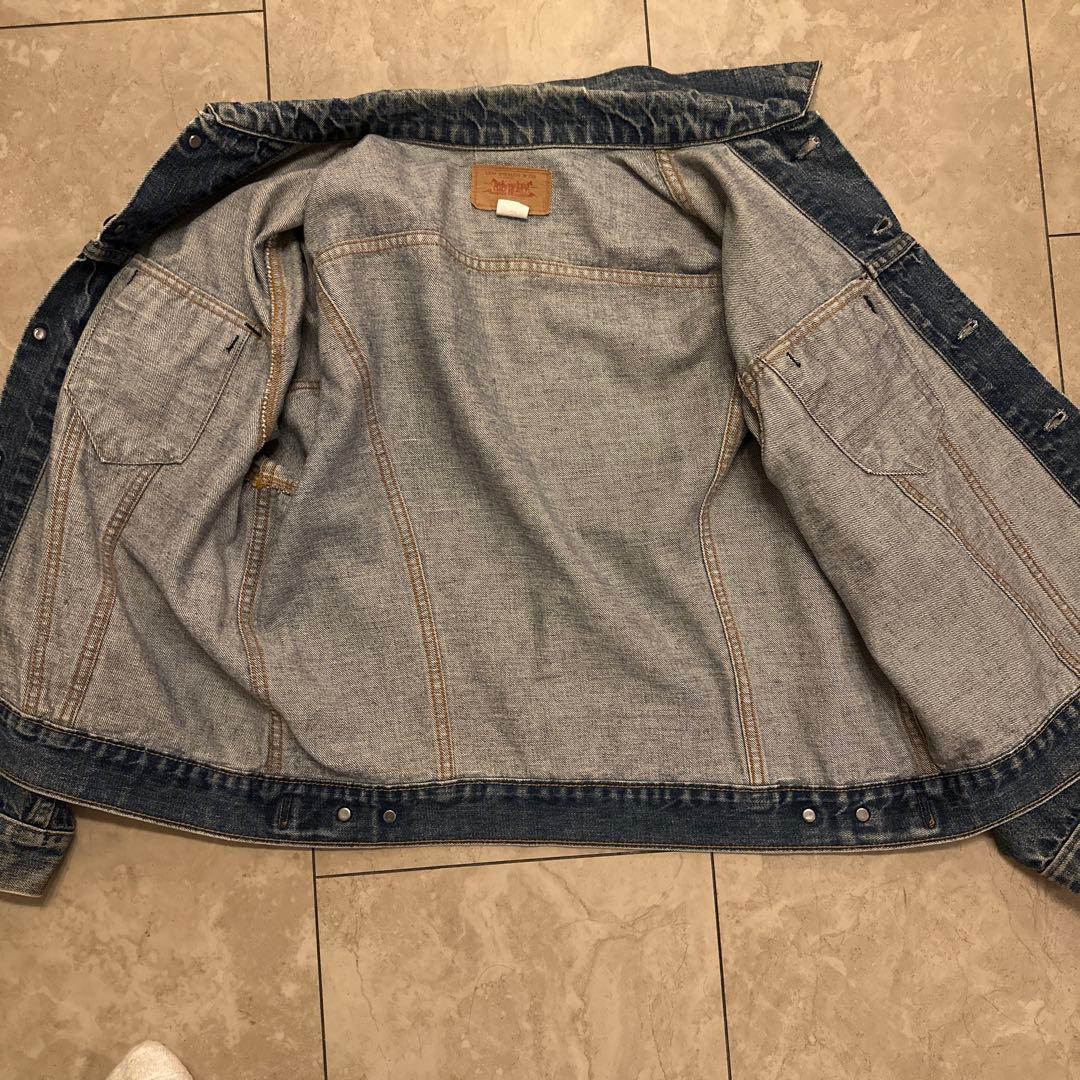 70s Levi's 70505 4thデニムジャケット布ケアタグ