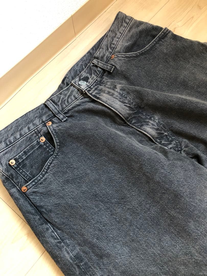 KAPTAIN SUNSHINE 5P ストレートデニム パンツ 34インチ