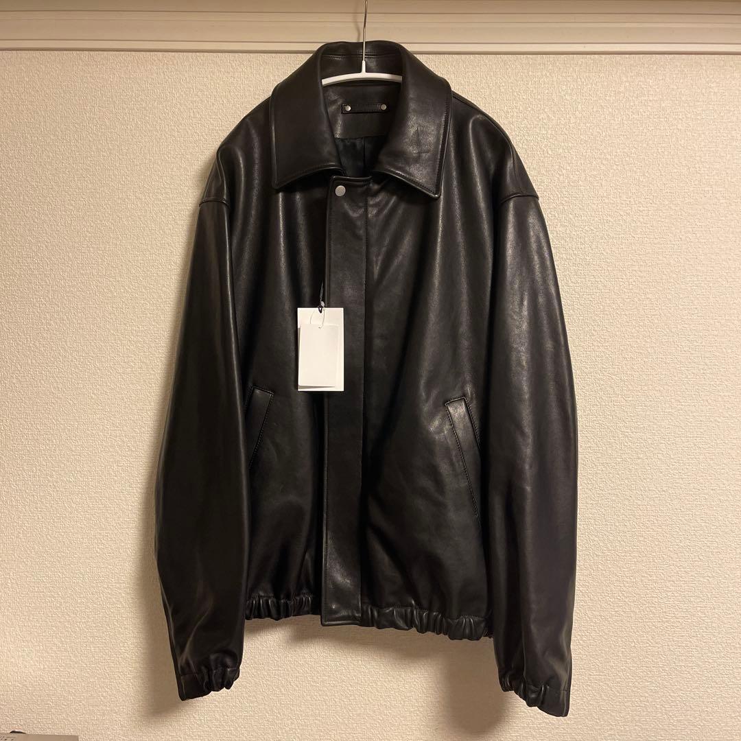 ジャケット・アウター stein EX SHEEP LEATHER ZIP SHORT JACKET