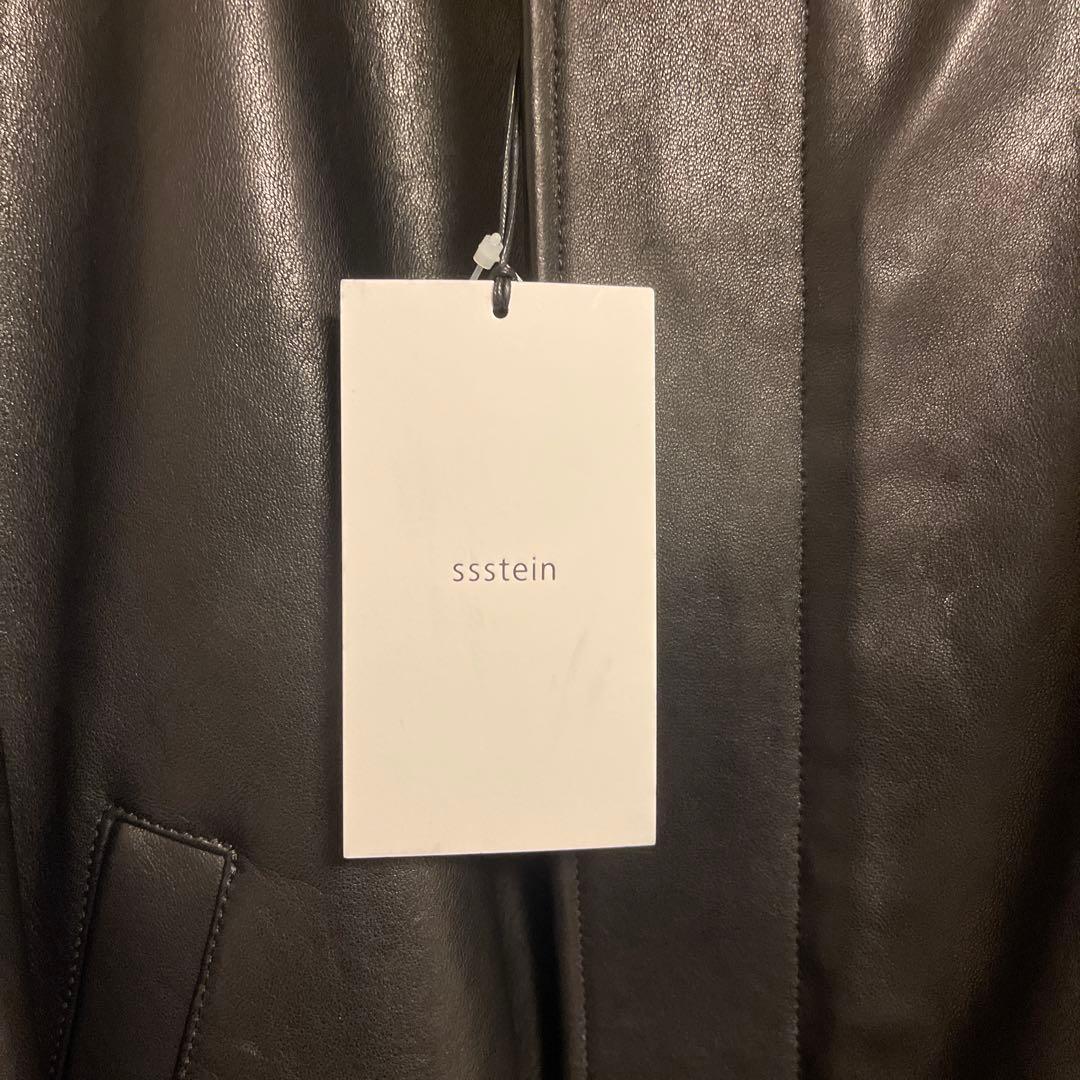 ジャケット・アウター stein EX SHEEP LEATHER ZIP SHORT JACKET