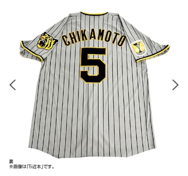 阪神タイガース チャンピオン・エンブレム付ユニフォーム ＃19下村海翔☆新品☆Ｌ