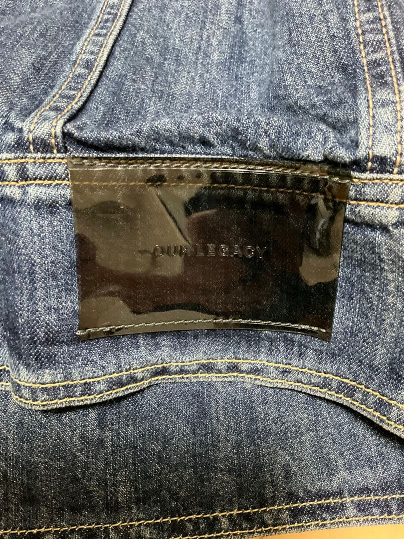 【OUR LEGACY】tracker denim jacket 24aw