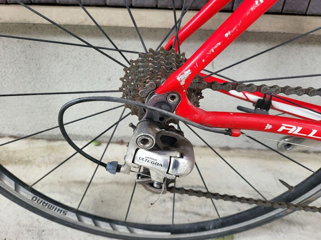 t*8様 Specialized Allez 赤 ロードバイク