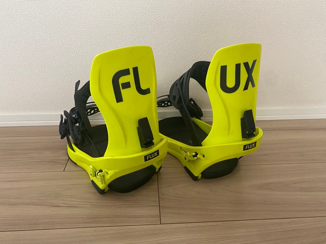 FLUX CV Mサイズ 25-26 スノーボードビンディング イエロー