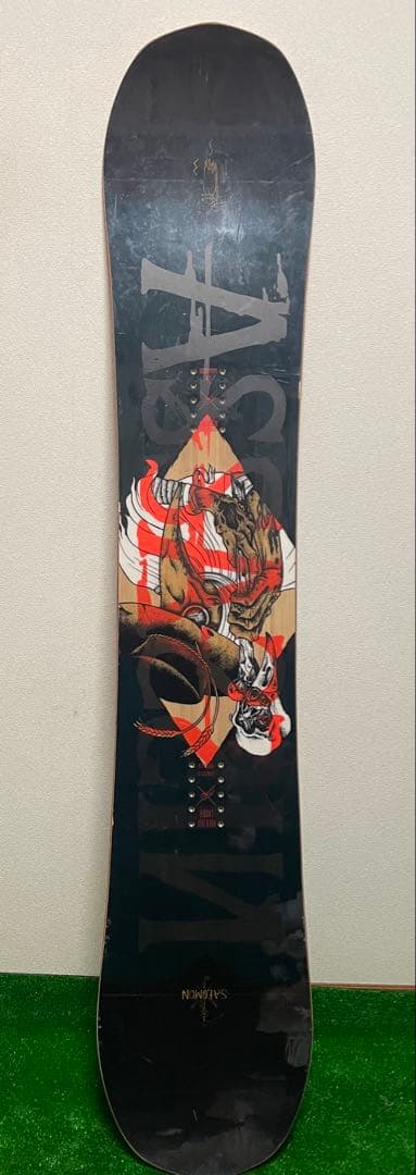 SALOMON ASSASSIN 153cm スノーボード 2点セット