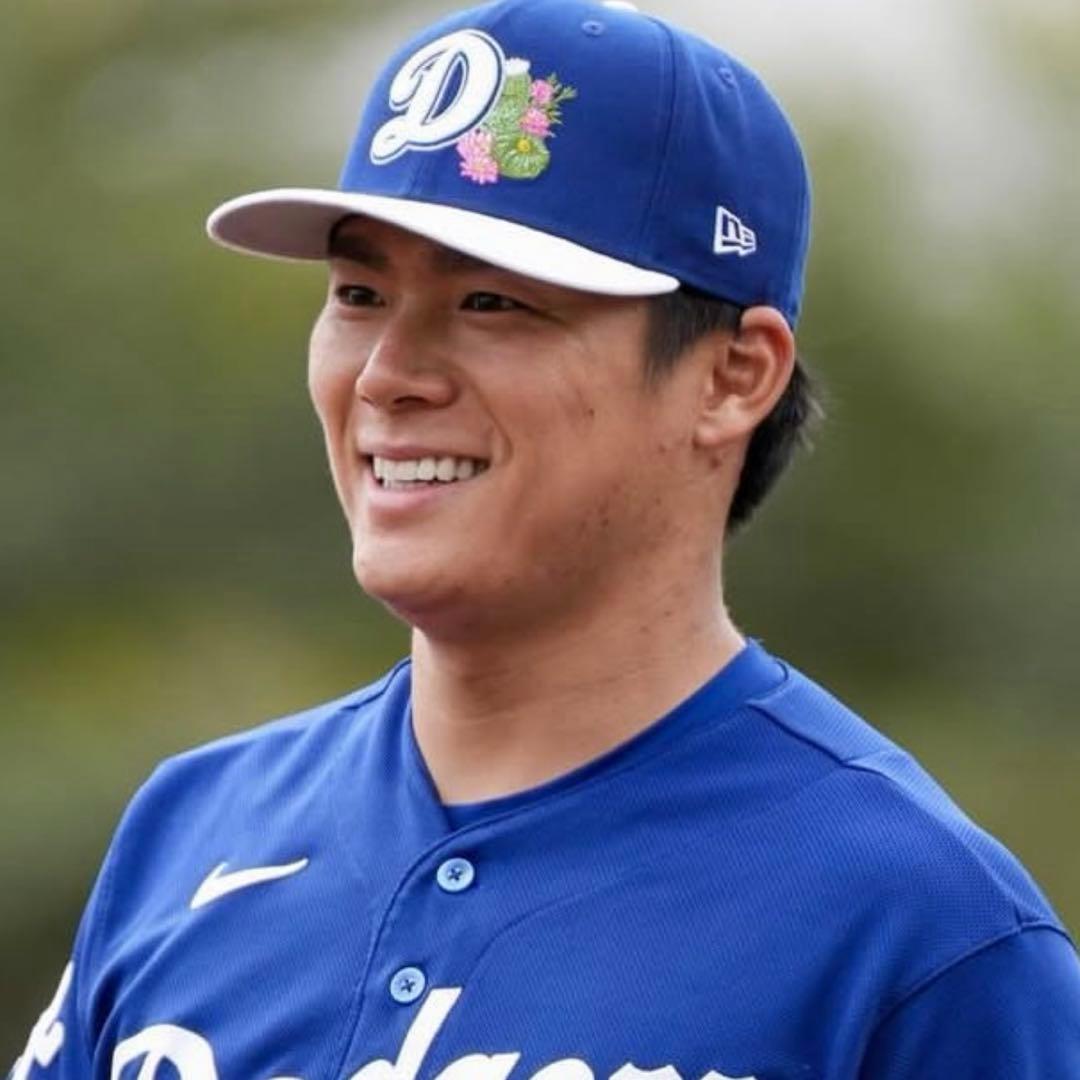 【選手着用モデル】 ドジャース キャップ ※スプリングトレーニング限定 大谷翔平