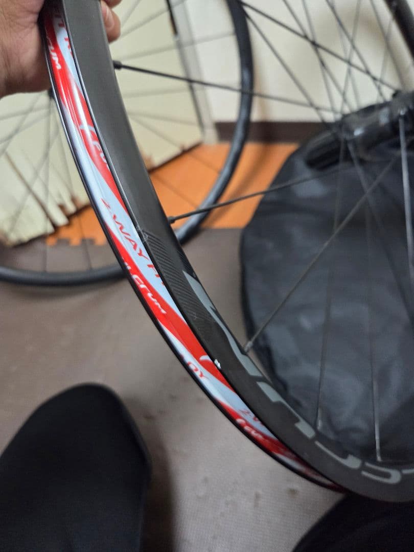 フルクラムレーシング600DB　鉄下駄ホイール