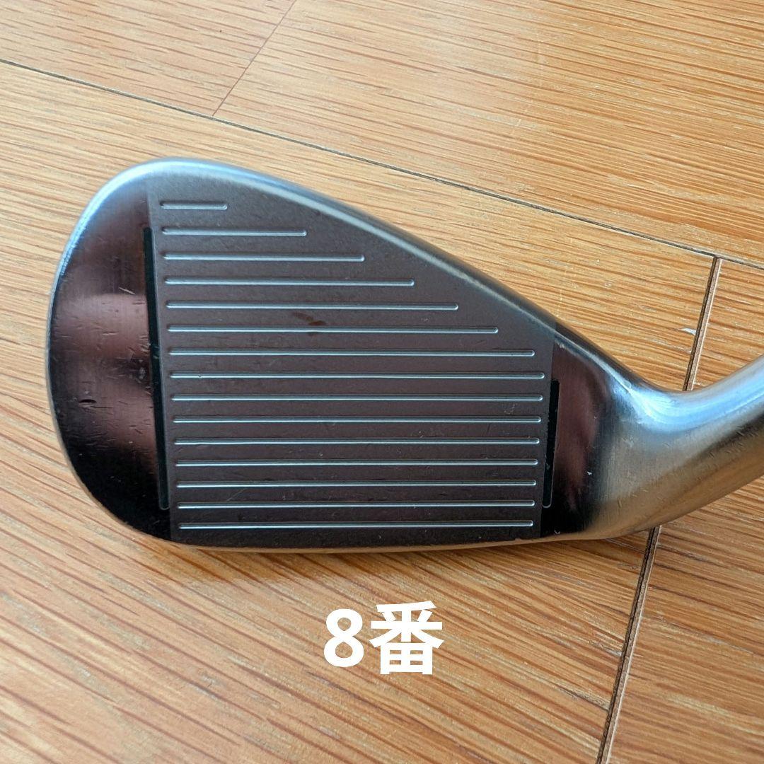 TaylorMade PSi Sフレックス アイアン8本セット 純正カーボン