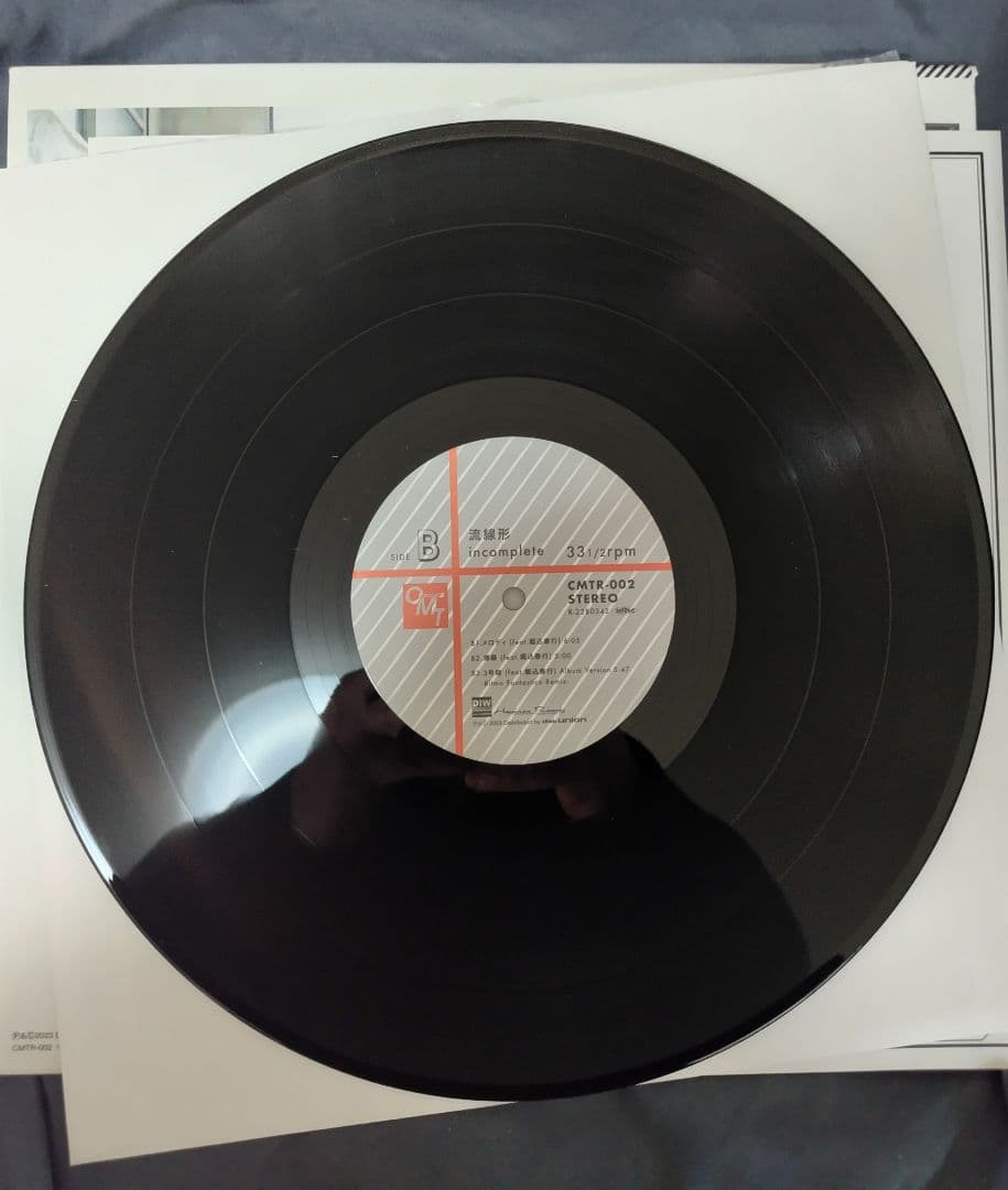 流線形 RYUSENKEI INCOMPLETE LP 堀込泰行