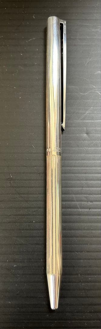 デュポンST. Dupont シルバーボールペン (MECAN)ケース付き未使用