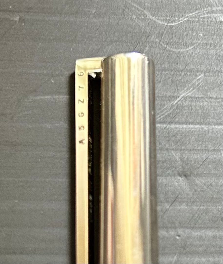 デュポンST. Dupont シルバーボールペン (MECAN)ケース付き未使用