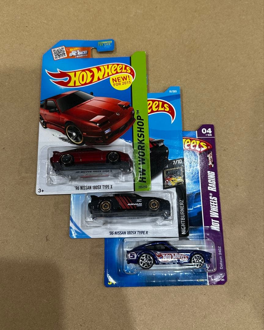 o*n様 hotwheels 180sxなど日本車12台セット