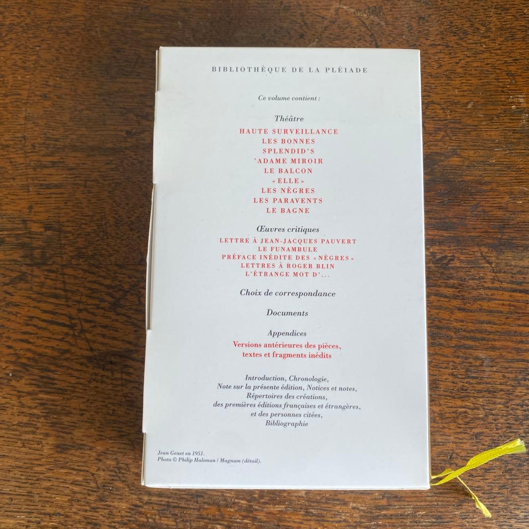 Jean Genet Théâtre complet