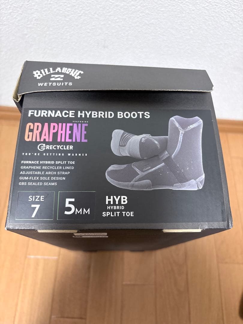 【新品】BILLABONG 5mm サーフブーツ US7