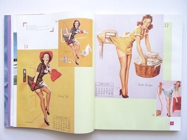 洋書◆ピンナップガール 画集 作品写真集 本 ジル・エルブグレン