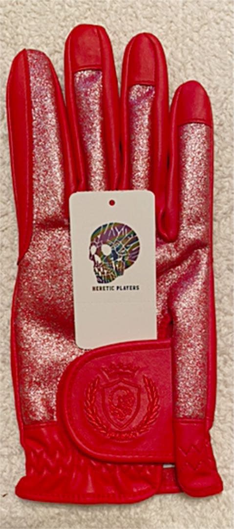 新品未使用品！ラッセルノ★片手用グローブ★両手用★赤