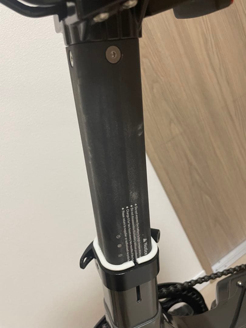 折りたたみ式電動アシスト自転車 グレー　THE ONE