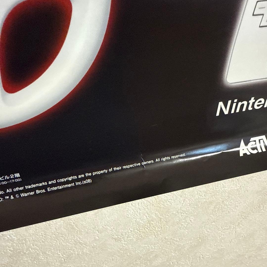 非売品！スピードレーサー Wii DS ゲーム ポスター