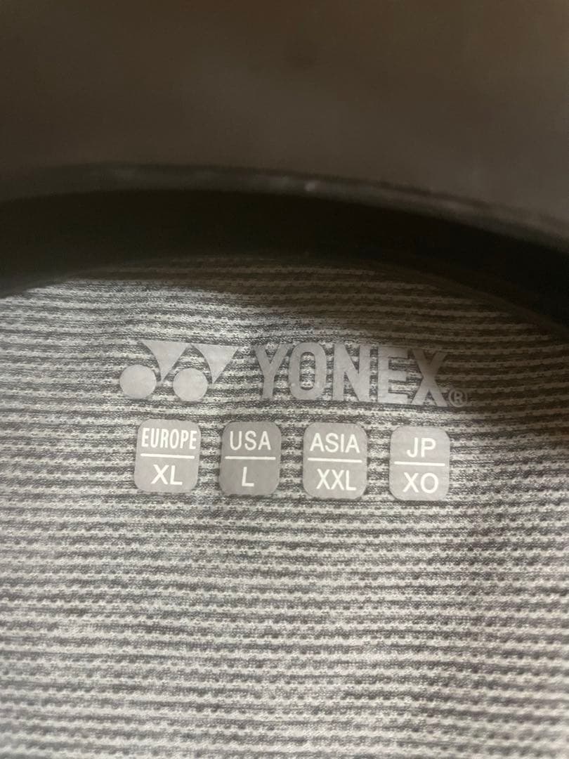 yonex 日本代表練習用長袖シャツ　美品
