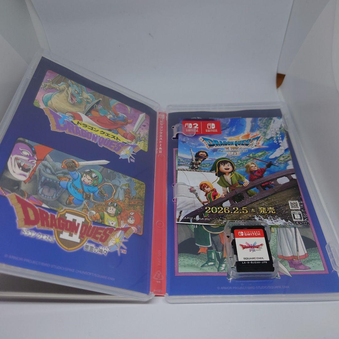 ドラゴンクエスト1&2 Switchソフト＆攻略本セット