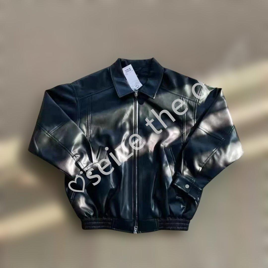 BEAMS ビームス　レザーブルゾン　レザージャケット