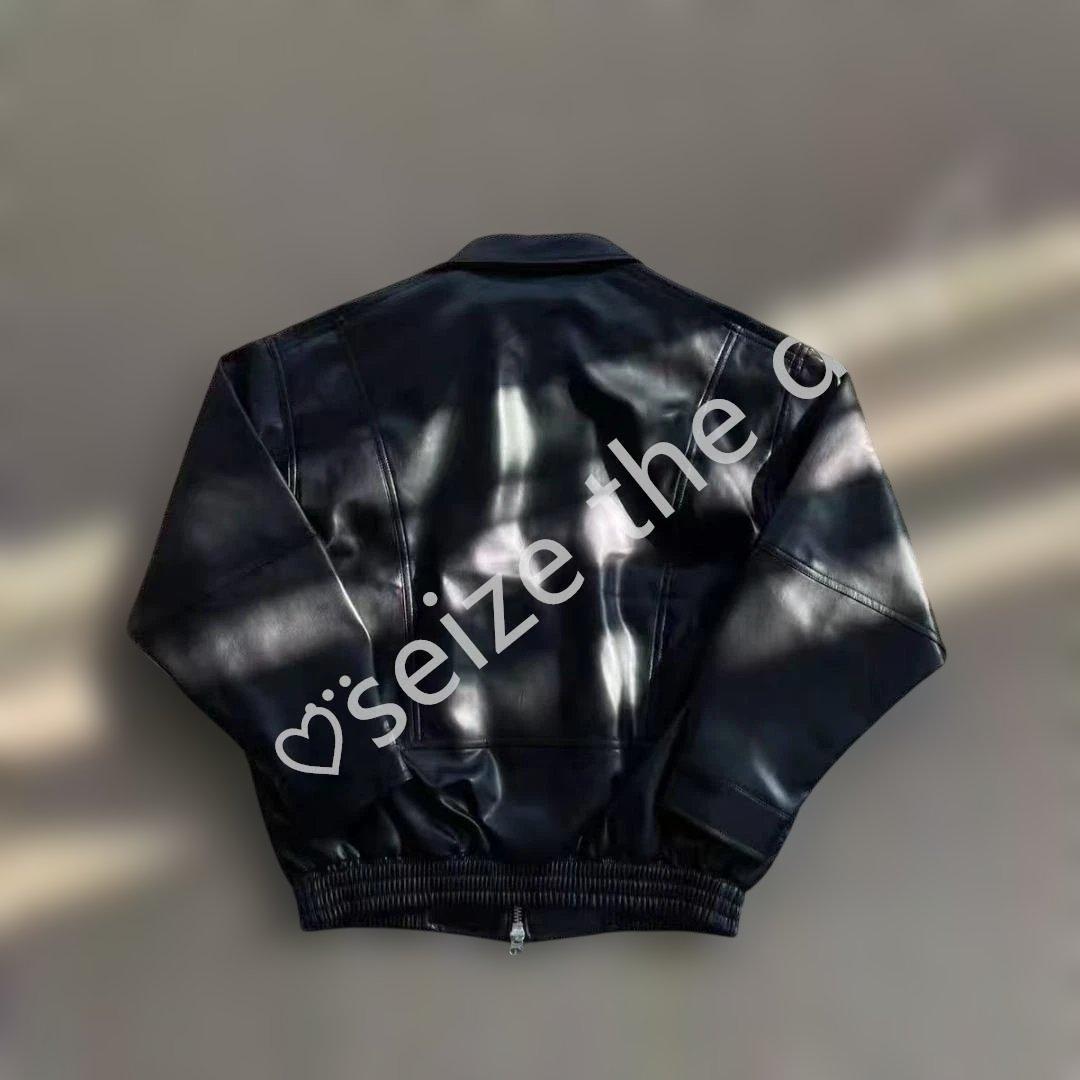 BEAMS ビームス　レザーブルゾン　レザージャケット