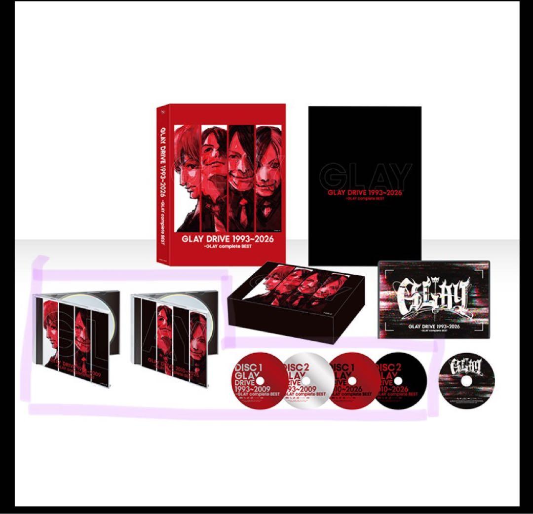 G-DIRECT限定盤 GLAY DRIVE1993-2026 complete