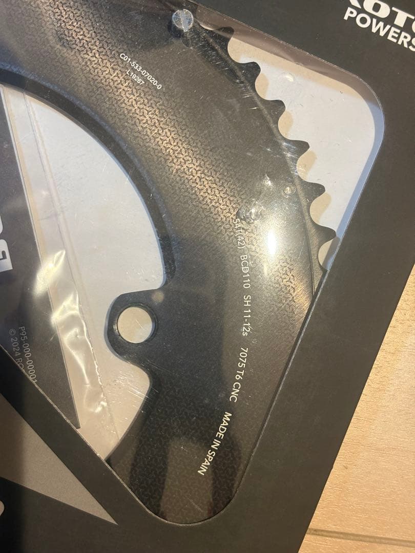 ROTOR チェーンリング　54-39Tセット　12-11S シマノクランク