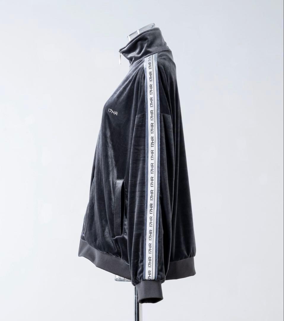 3/13まで出品‼️完売品 17HR ベロアトラックジャケット お値下げ不可×