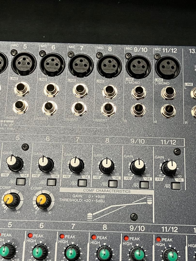 美品YAMAHA MG166CX アナログミキサー 16チャンネル