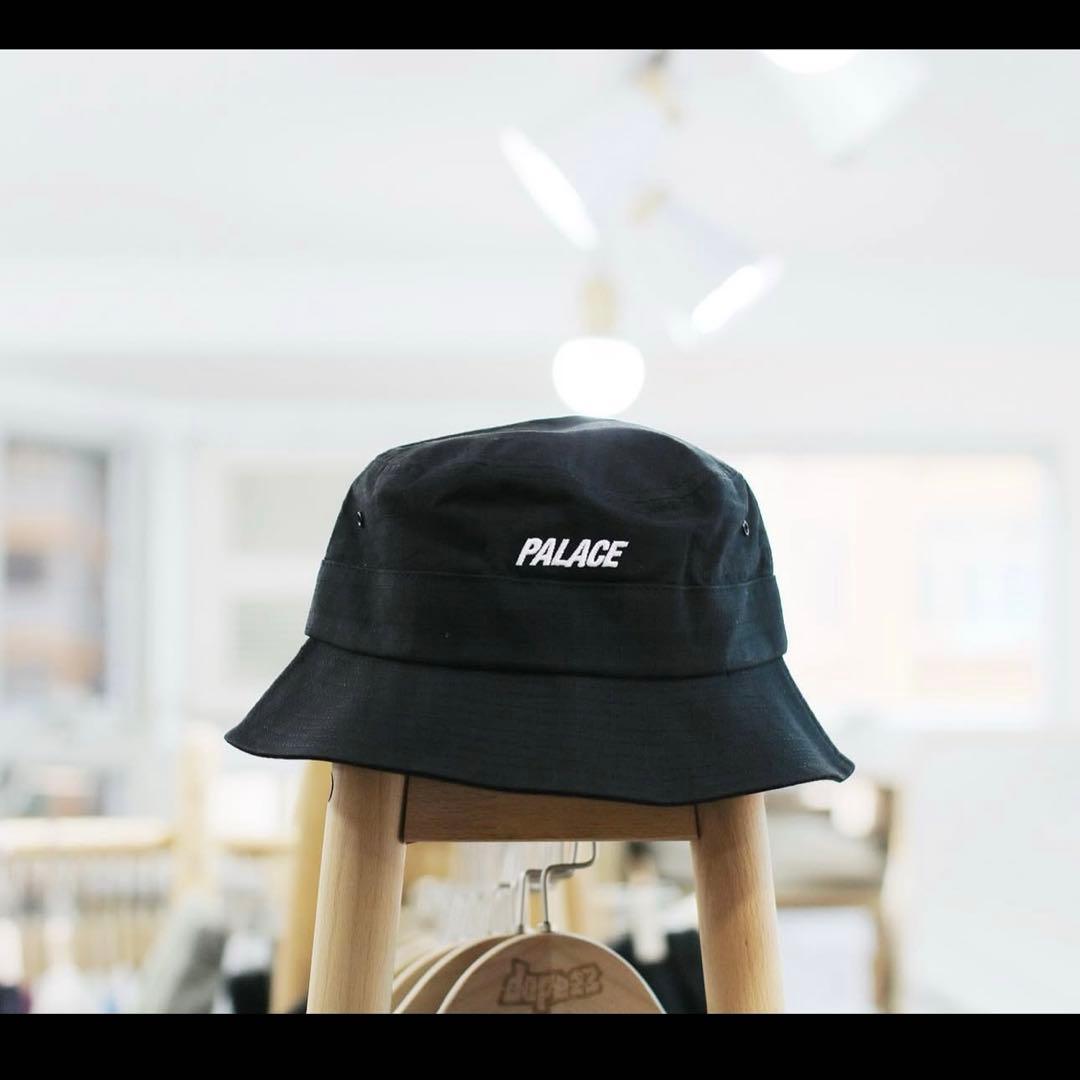 palace skateboards ブラック バケットハット S/M