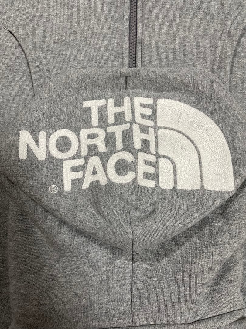 THE NORTH FACE グレー フード付きパーカー　Lサイズ