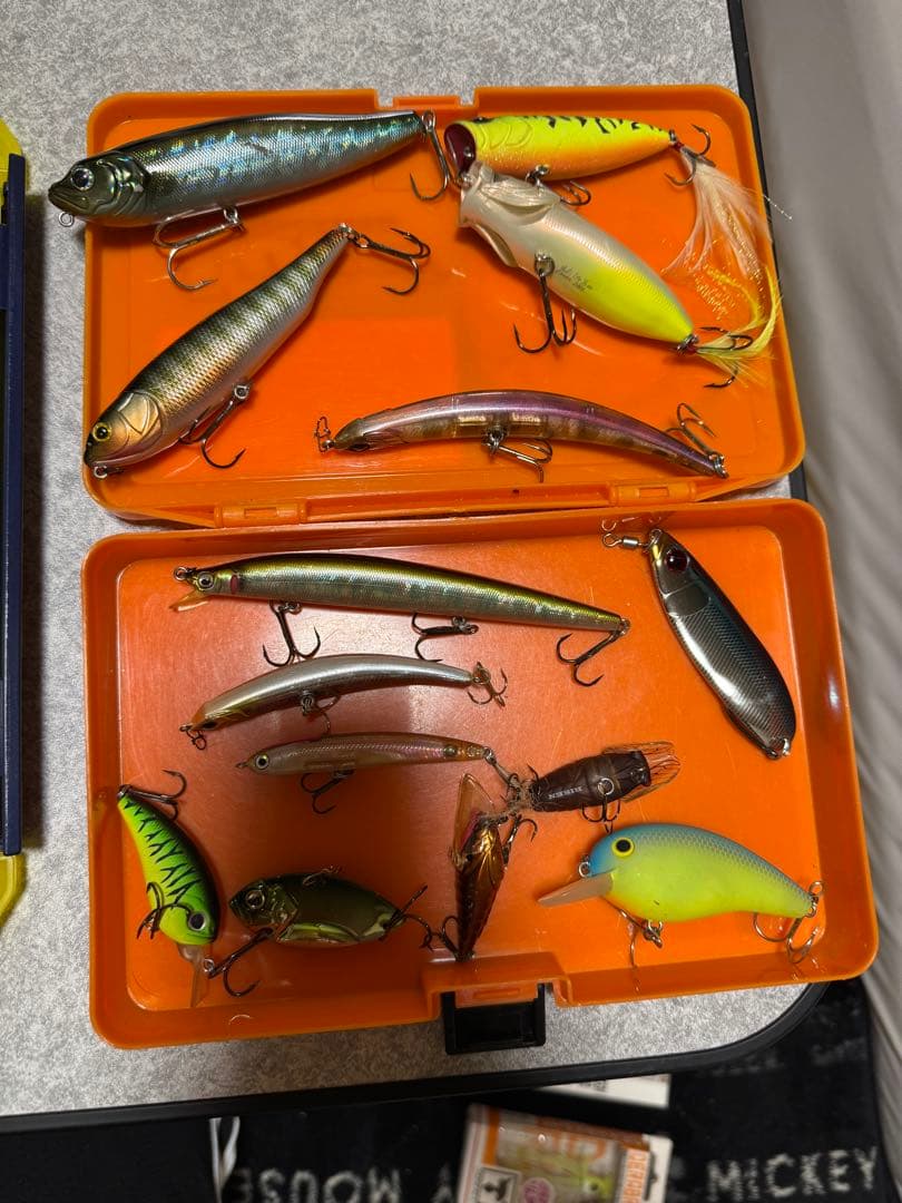 バス釣り引退　ルアーセット