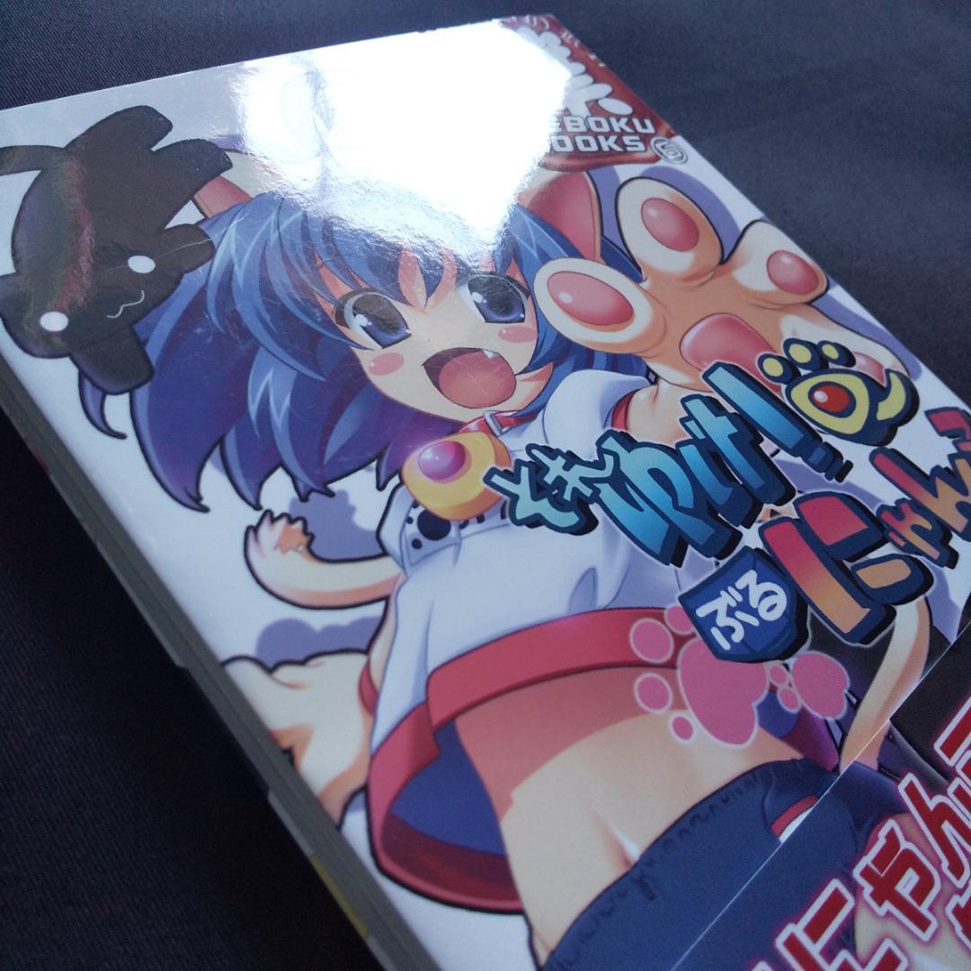 帯付き それゆけ! ぶるにゃんマン 美少女 横スクロール STG レア 希少本