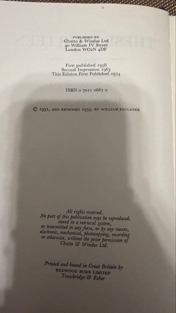 洋書 These Thirteen William Faulkner