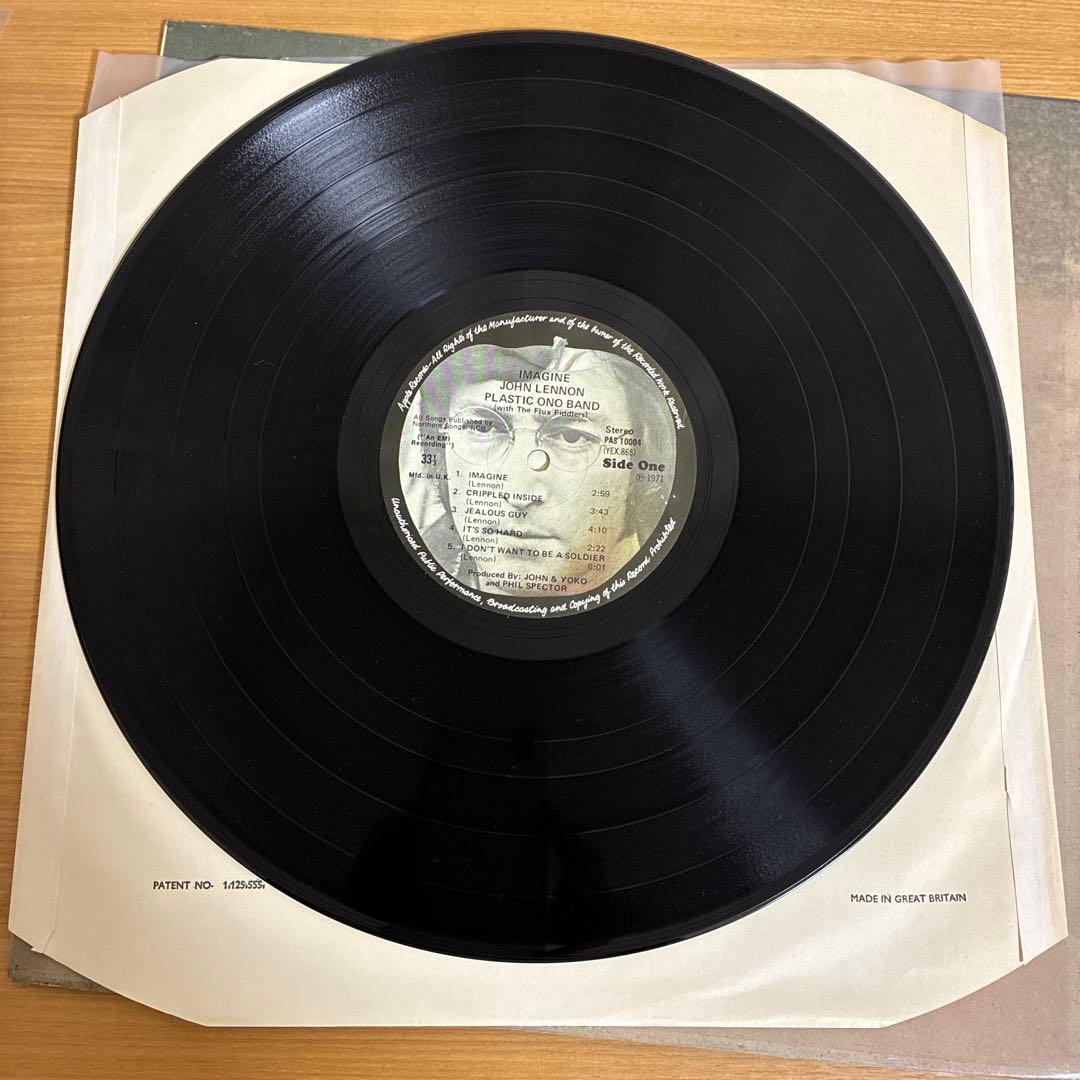 【UK盤】JOHN LENNON IMAGINE レコード ジョン・レノン
