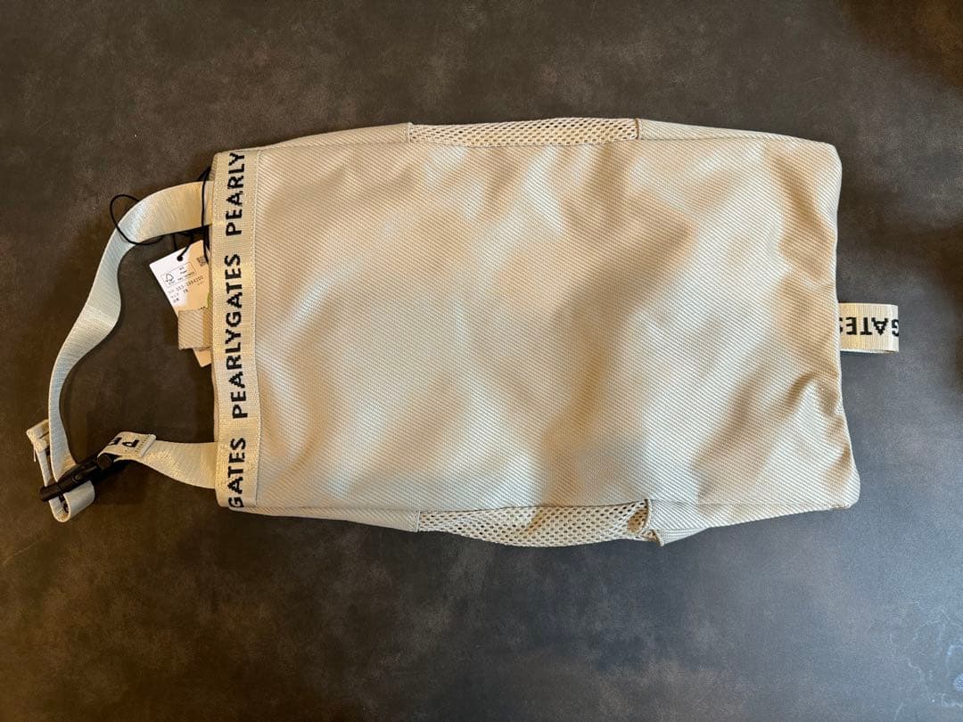 も*ち様 新品　PEARLYGATES シューズケース ベージュ