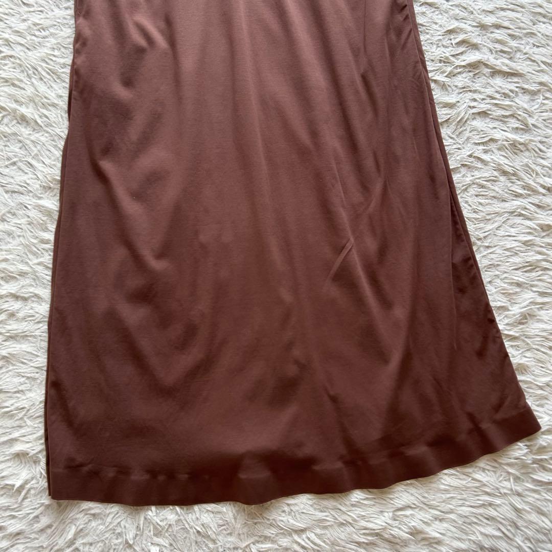 マッキントッシュロンドン ロングワンピース 金ボタン ジャージ素材