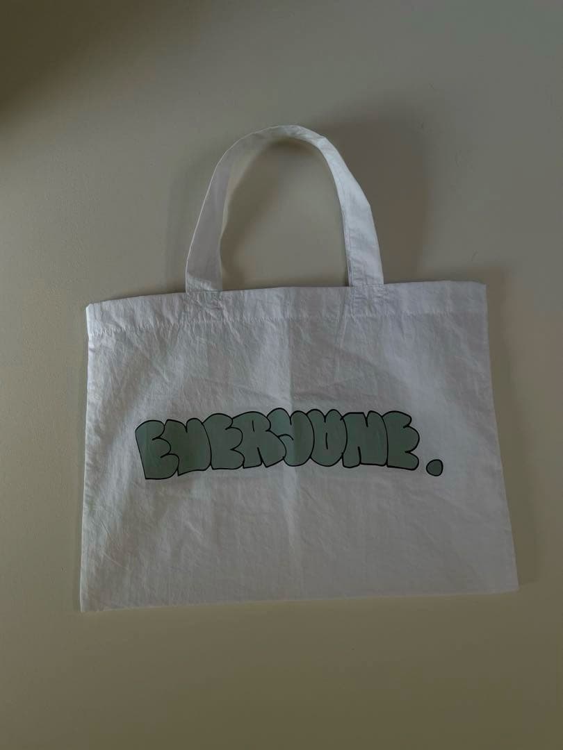 バッグ everyone j.30000 2025 throwie nylon tote