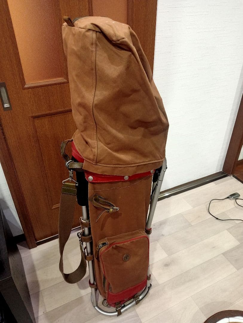 木の庄帆布 ミズノ フレームウォーカー キャディバック